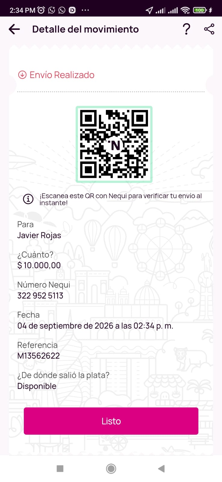 Comprobante de Pago